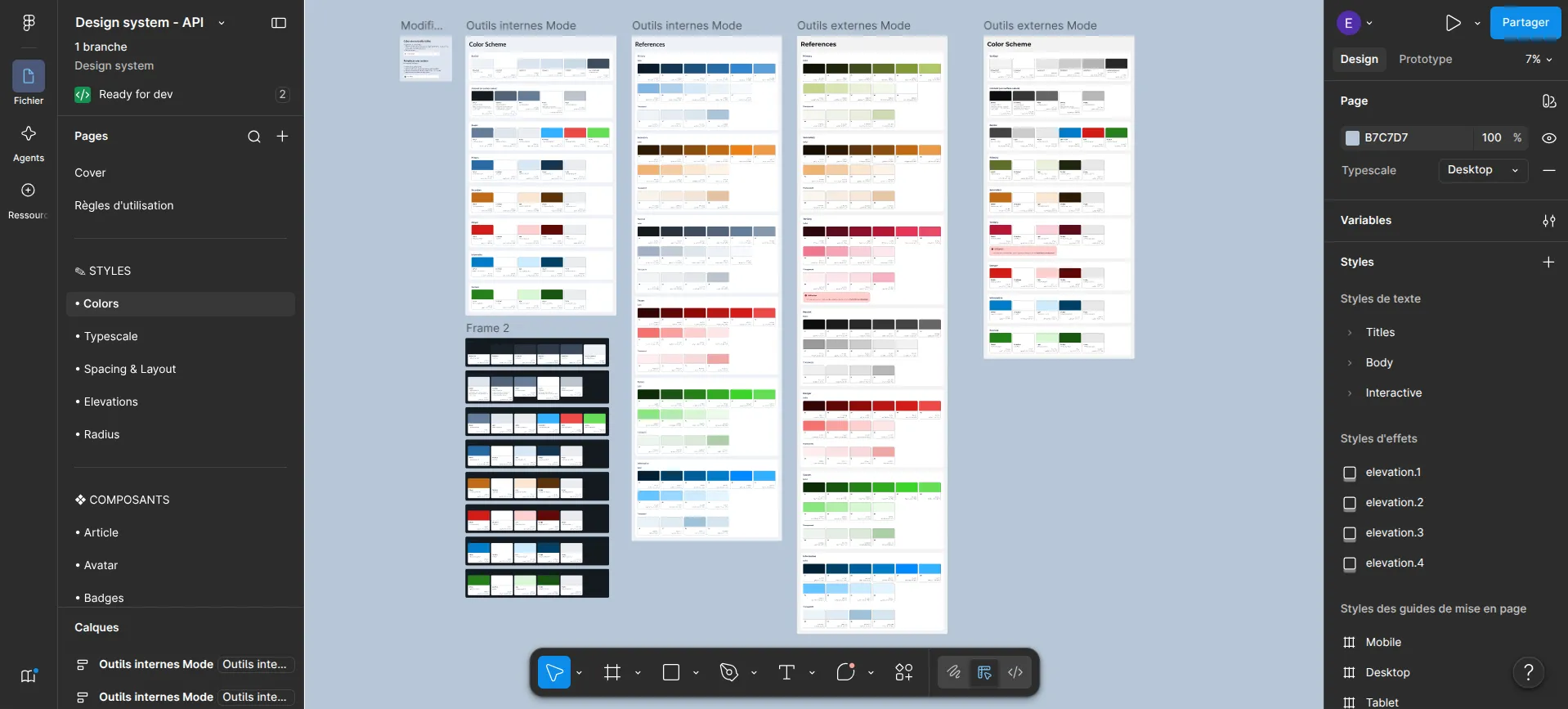 Page d'accueil — Zest — Conception et développement d'un Design System